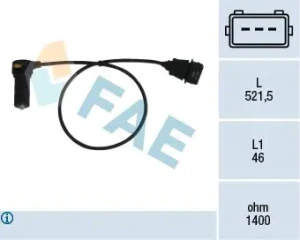 1.9 SDI, 1.9 TDI Czujniki położenia wału korbowego VW POLO 3 FAE