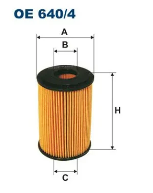 OE 640/4 FILTRON Filtr oleju