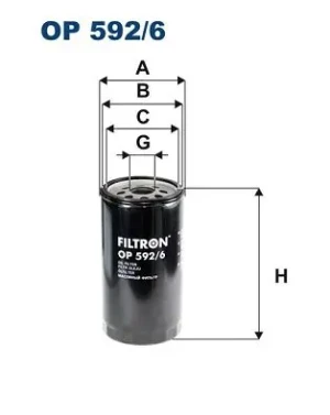 Filtr oleju ASTRA HD 9 FILTRON