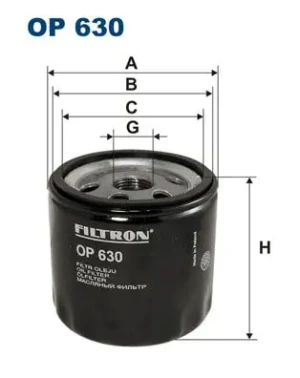 OP 630 FILTRON Filtr oleju