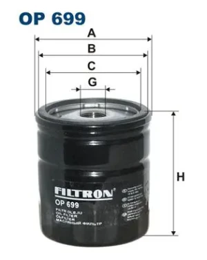 Filtr oleju BUICK REGAL FILTRON