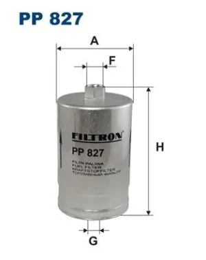 2.0 20V, 2.0 16V, 2.4 20V, 3.0 24V Filtr paliwa LANCIA KAPPA FILTRON
