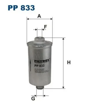 2.0 Filtr paliwa CITROËN JUMPER FILTRON