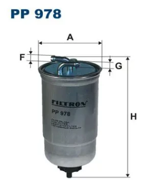 PP 978 FILTRON Filtr paliwa