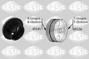 325 i, 330 i, 325 xi, 328 i, 330 xi, 320 i BMW 3 E46 Koło pasowe SASIC
