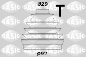 Osłona przegubu półosi PEUGEOT 806 SASIC