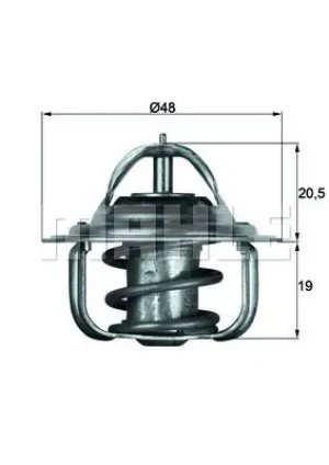 2.0, 1.8, 1.6 i, 2.0 4x4, 2.0 RS, 2.0 i, 1.6, 2.0 16V FORD SIERRA II Termostat MAHLE