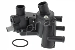 75 1.4, 60 1.4 VW POLO 3 Korpus obudowa termostatu z termostatem z uszczelką TOPRAN