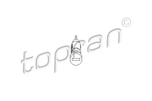 109 719 TOPRAN Wkładka zamka