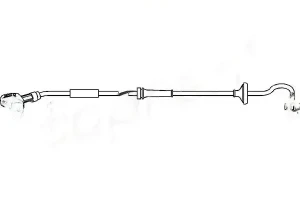 110 489 TOPRAN Abs-raddrehzahlsensor