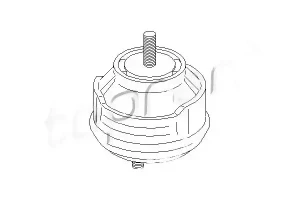 316 Ci, 318 Ci, 320 Cd BMW 3 E46 Poduszka silnika prawa lewa hydrołożysko TOPRAN