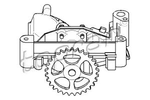 1.9 GTI, 1.6 Aut., 1.9, 1.8, 1.6, 1.8 TD Pompa oleju PEUGEOT 205 II TOPRAN