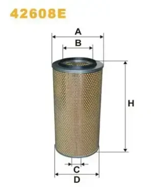 180NT, FIAT Series 180 Filtr powietrza WIX FILTERS