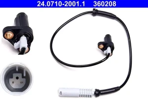 Czujnik prędkości koła abs przód BMW 5 E39 ATE 24.0710-2001.1