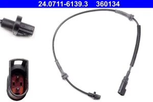 Czujnik prędkości koła abs tył FORD TOURNEO CONNECT ATE 24.0711-6139.3