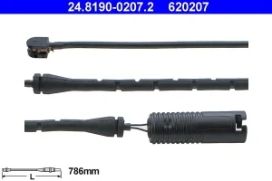 Czujnik zużycia klocków przód BMW 3 E36 ATE