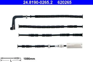 Czujnik zużycia klocków tył BMW 1 E87 ATE
