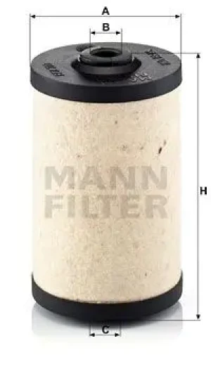 O 305 Filtr paliwa bfu 700 x MERCEDES-BENZ O 305 MANN-FILTER