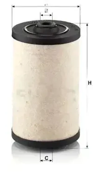 filtr paliwa mercedes BFU 900 x MANN-FILTER