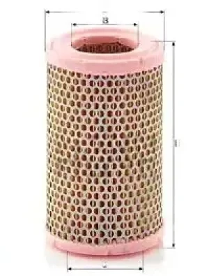 1.2 120, 1.0 105 SKODA 105120 Filtr powietrza MANN-FILTER