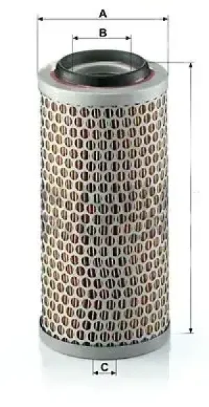 1.6, 2.0 VW TRANSPORTER T3 Filtr powietrza MANN-FILTER