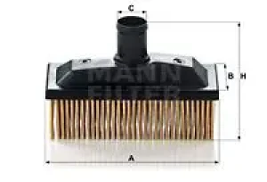 C 118 MANN-FILTER Filtr odpowietrzenia odmy silnika