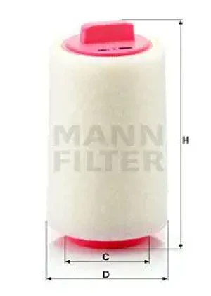 Cooper D, One D, Cooper SD MINI CLUBMAN I Filtr powietrza MANN-FILTER