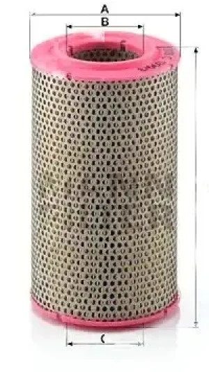 2.0 D, 2.5 D FIAT 131 Filtr powietrza MANN-FILTER
