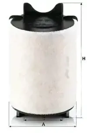 1.2 TSi, 1.4 TSi VW GOLF VI Filtr powietrza MANN-FILTER