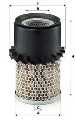 2.5, 2.5 TD LAND ROVER None Filtr powietrza MANN-FILTER