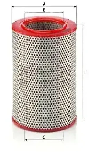 220 SEB, 250 SE, 280 SE MERCEDES-BENZ COUPE W111, W112 Filtr powietrza MANN-FILTER