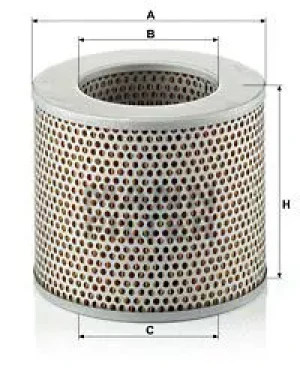 C 1574 MANN-FILTER Filtr powietrza