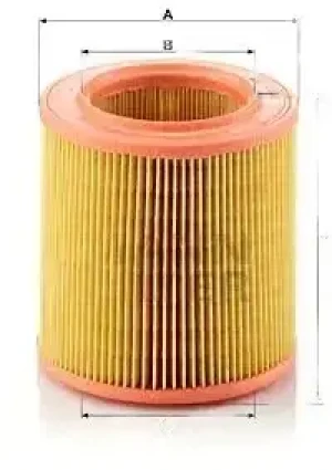 2.0 c, 2.0 i, 2.0 8V, 2.0 EMS, 2.0 -16, 2.0 S, 2.0 SAAB 900 I Filtr powietrza MANN-FILTER