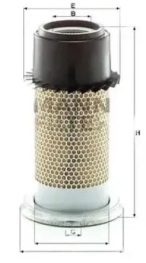 2950, 2750 JOHN DEERE Series 2050 Filtr powietrza MANN-FILTER