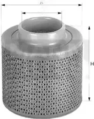 C 17 100 MANN-FILTER Filtr powietrza