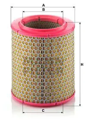 1.9 D, 2.5 D FIAT DUCATO Filtr powietrza MANN-FILTER