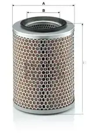 3.60, 3.80, 3.10, 3.50, 3.30, 3.70, 3.65 DEUTZ-FAHR DX Filtr powietrza MANN-FILTER