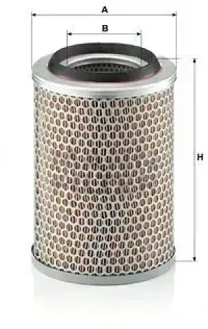 230 GE, 200 GE MERCEDES-BENZ KLASA G W463 Filtr powietrza MANN-FILTER