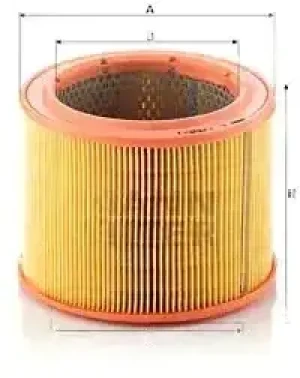 citroen berlingo filtr powietrza C 1760/1 MANN-FILTER