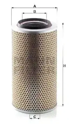 O 402 MERCEDES-BENZ O 402 Filtr powietrza MANN-FILTER
