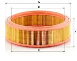 1300 MG METRO Filtr powietrza MANN-FILTER