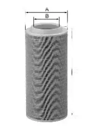 300 IRISBUS MIDIRIDER Filtr powietrza MANN-FILTER