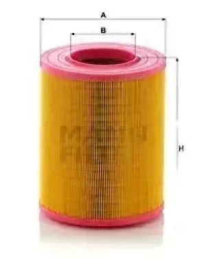 60, 65 FUSO (MITSUBISHI) COLT DIESEL Filtr powietrza MANN-FILTER