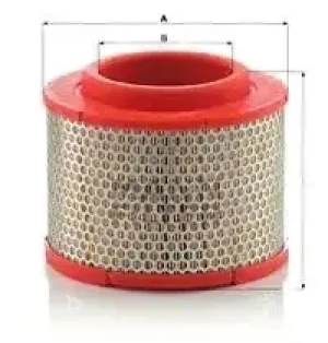 3.0 D-4D, 2.5 D-4D, 2.5 D TOYOTA HILUX VII Filtr powietrza MANN-FILTER