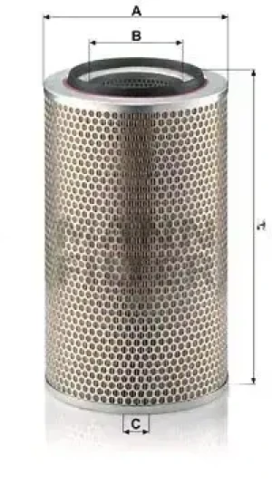 SM 152, SM MAN SM Filtr powietrza MANN-FILTER