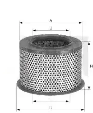 C 2375 MANN-FILTER Filtr powietrza