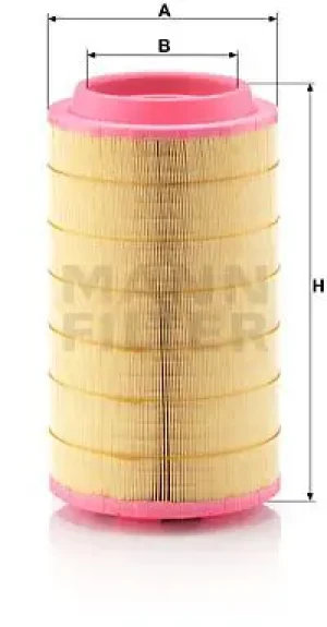 C 24 745/2 MANN-FILTER Filtr powietrza