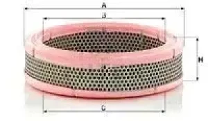 1200 FIAT 124 Filtr powietrza MANN-FILTER