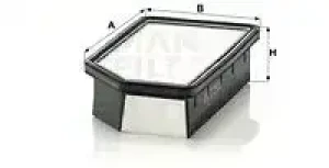 1.25 CVVT, 1.25 LPG, 1.2 CVVT, 1.2 KIA RIO III Filtr powietrza MANN-FILTER
