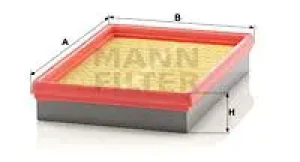 2.0 24V MAZDA 323 F V Filtr powietrza MANN-FILTER